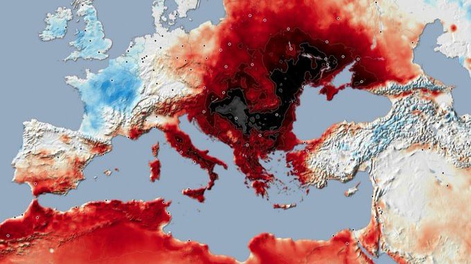 Objavljena mapa: Balkan se “prži”