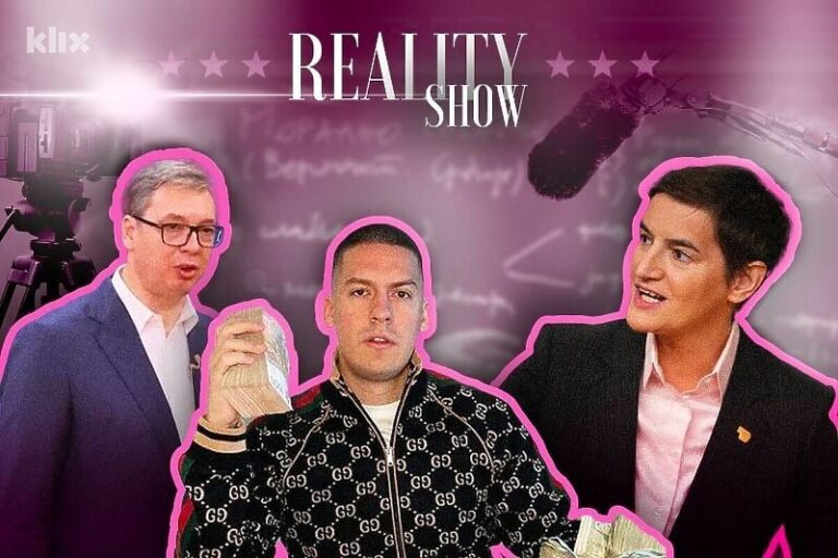 Vučić kao “veliki brat”, Srbija kao morbidni reality show, a Baka Prase kao simbol propasti