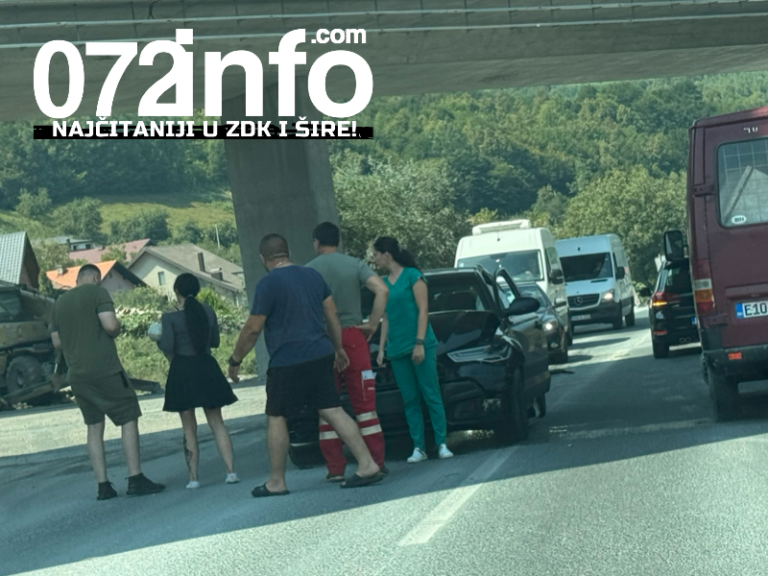 Nesreća na M-17, hitna na licu mjesta