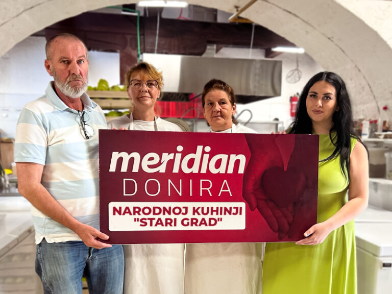 Meridian uručio donaciju Narodnoj kuhinji „Stari Grad“