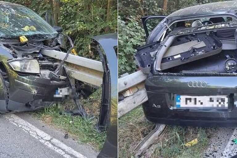 Jezive scene s mjesta nesreće na Majevici: Bankina prošla kroz automobil