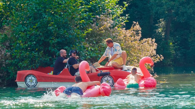 Naše mjesto vrvilo od energije: Najezda flamingosa u Jajcu