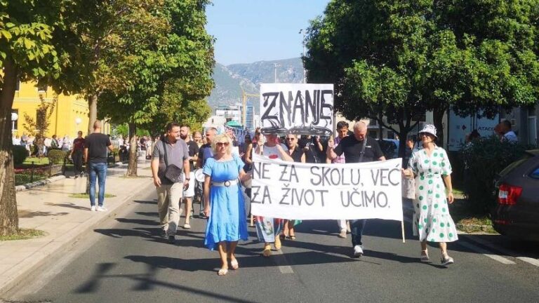 I OVO JE BiH | Zabranjen štrajk prosvjetarima u HNK