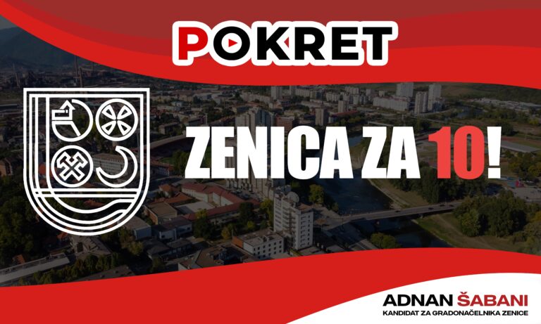 Pokrenimo se i izgradimo Zenicu za 10!