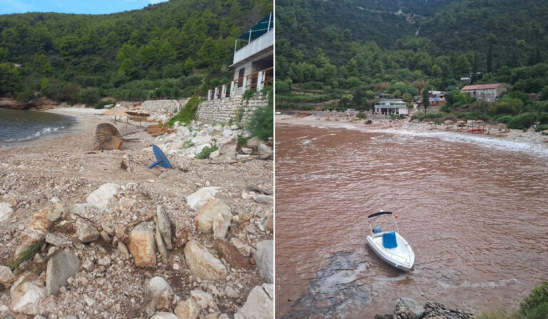 Nevrijeme razorilo jednu od najljepših hrvatskih uvala: Sve je uništeno