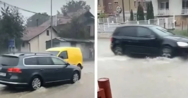 Nevrijeme u BiH: Potopljene ulice, kolaps u saobraćaju