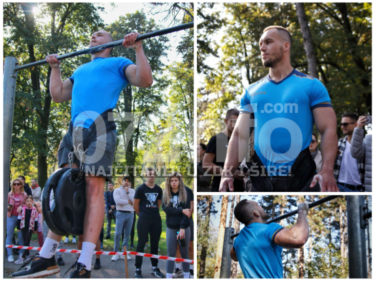 Zeničanin Almir Čičak osvojio prvo mjesto na državnom Street Workout takmičenju u Banjoj Luci