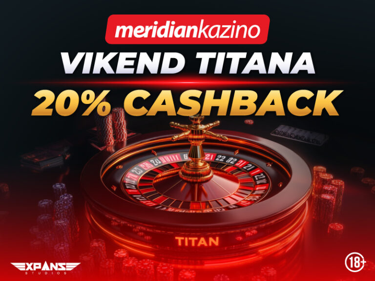 MERIDIAN KAZINO: Zavrti Titan Roulette i preuzmi cashback