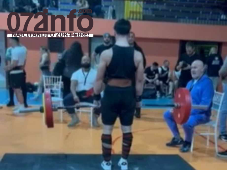 Zeničanin Adin Čoloman podigao 200 kg i ostvario zapažen rezultat u Doboju