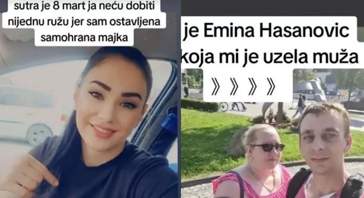 Izudin ostavio suprugu Šemsu i dijete zbog 32 godine starije žene, ona sve objavila na TikTok!