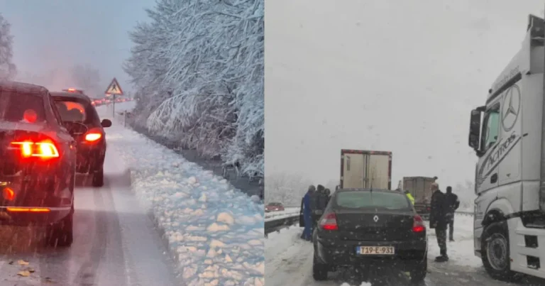 Snijeg nam stiže u količinama kakve nismo imali godinama, na pojedinim cestama kolaps