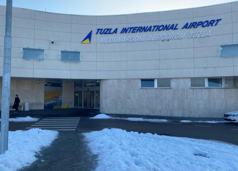 Međunarodni aerodrom Tuzla prošle godine imao 210 hiljada putnika