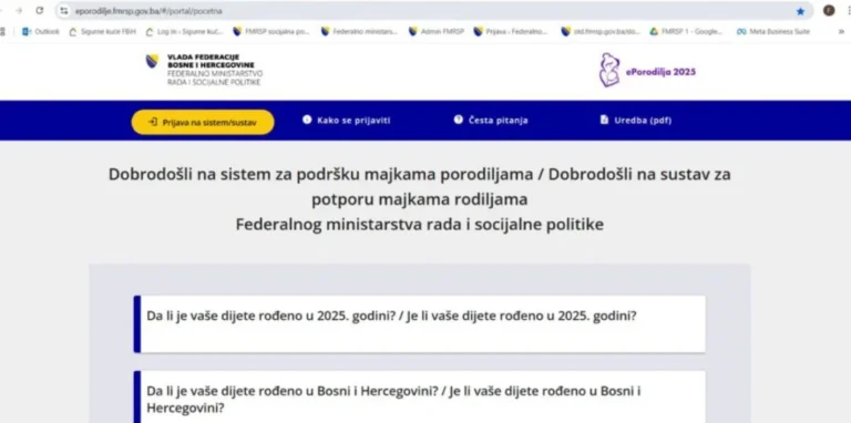 Porodilje, otvorena je aplikacija za prijave za jednokratnu novčanu pomoć od 1.000 KM
