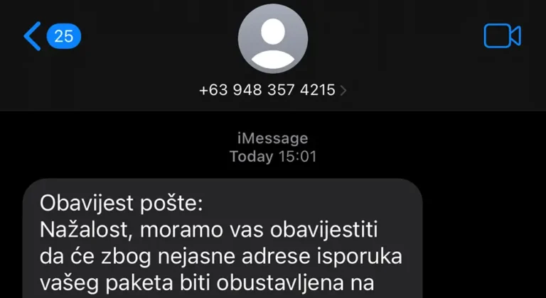 Novi krug prevara u BiH: Opet šalju poruke građanima