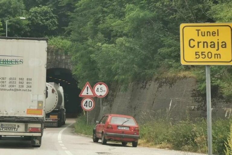 Ipak počinje sanacija tunela Crnaja, pripremite se za gužve na putu Sarajevo – Mostar