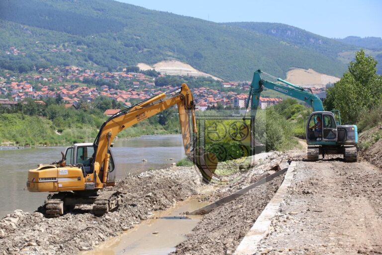 ZENICA: Nastavljeni radovi na izgradnju obaloutvrde, počinje realizacija projekta vrijednog 2,7 miliona KM