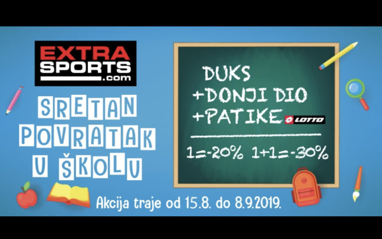 EXTRA SPORTS – POVRATAK U ŠKOLU