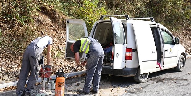 Grad Zenica kontroliše kvalitet novopostavljenog asfalta