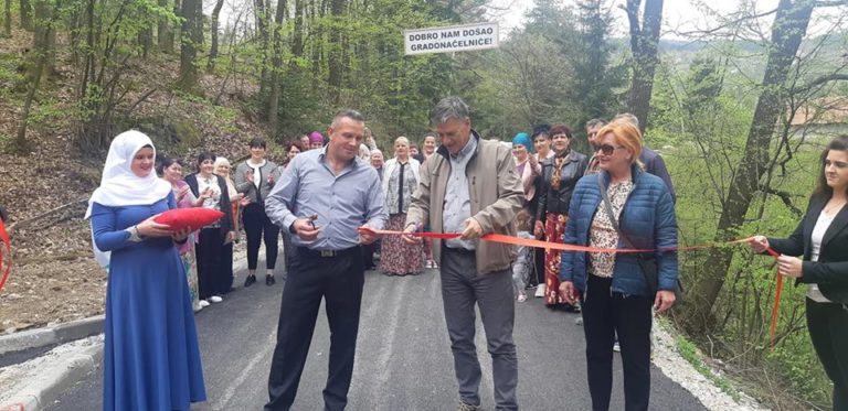 Kasumović svečano otvorio 1.200 metara asfaltiranog puta prema Pepelarima