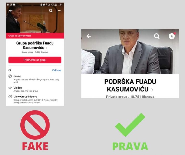 REAKCIJE: Najoštrije osuđujemo prijetnje od grupe “Grupa podrške Fuadu Kasumoviću”