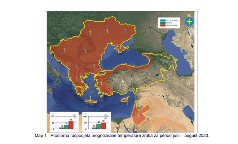 Sezonska prognoza vremena za BiH: Šta nas očekuje u junu, julu i augustu?