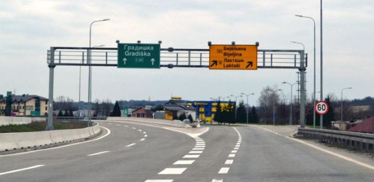 Na ljeto naplata putarine po pređenom kilometru na autoputu Banjaluka-Gradiška