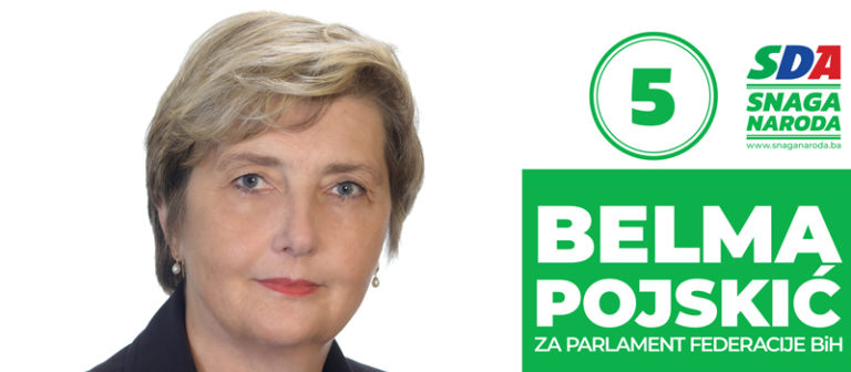 PROMO | Belma Pojskić (SDA) za Parlament Federacije BiH