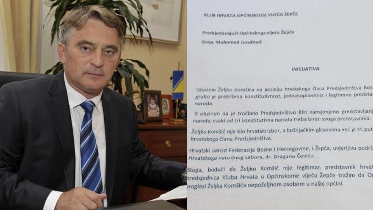 Željko Komšić proglašen nepoželjnim i u Žepču