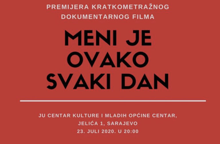 Premijera filma “Meni je ovako svaki dan” (VIDEO)