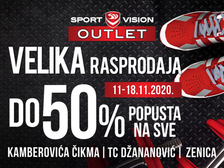 VELIKA SPORT VISION RASPORDAJA U ZENICI