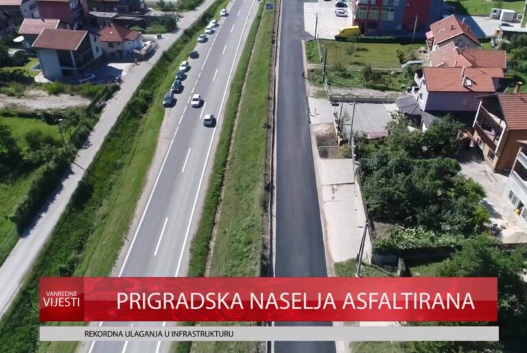 Grad Zenica od 2017. do 2020. godine uložio preko 18 miliona KM u putnu infrastrukturu