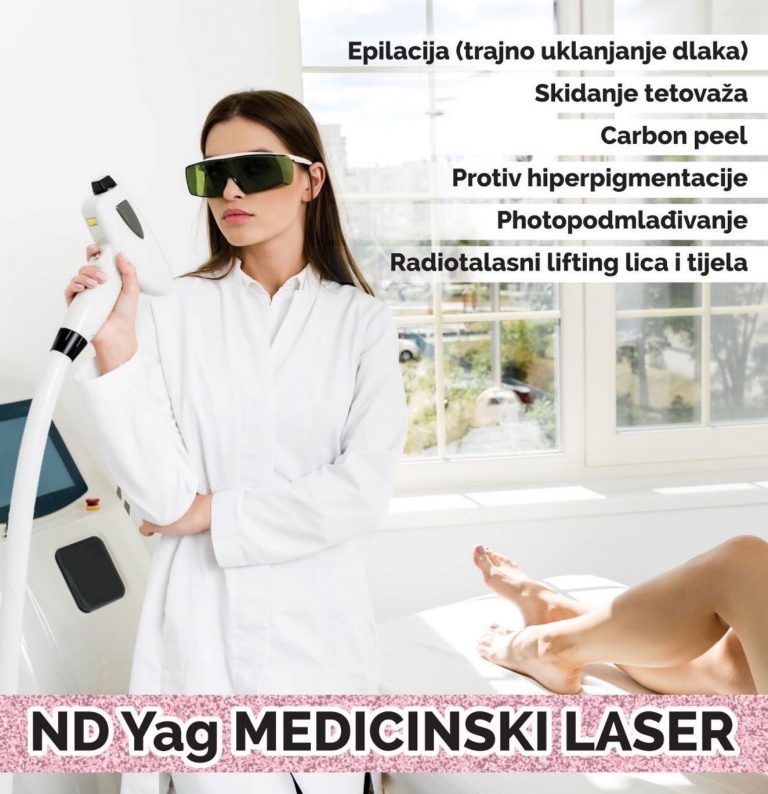 Salon ljepote “Tajna”: Ogromno interesovanje za Nd YAG medicinski laser