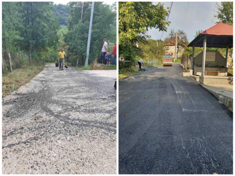 ZENICA: Zahvaljujući ministru Isaku mještani Jagodića dobili uređen ulaz u naselje