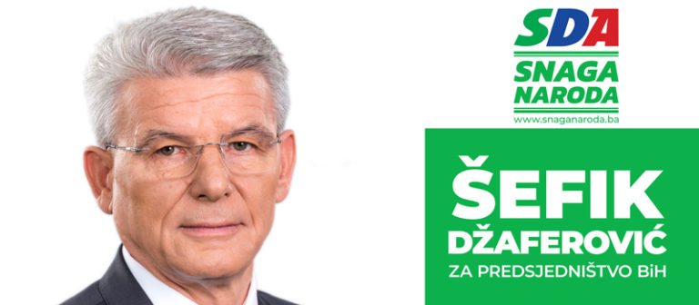 PROMO | Šefik Džaferović (SDA) za Predsjedništvo BiH!