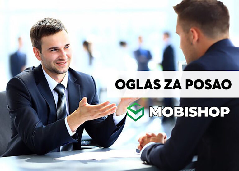 MobiShop Zenica: Potreban trgovac u prodavnici elektroničke opreme