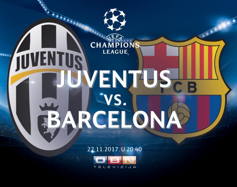 Liga prvaka na OBN-u: Derbi kola Juventus – Barcelona