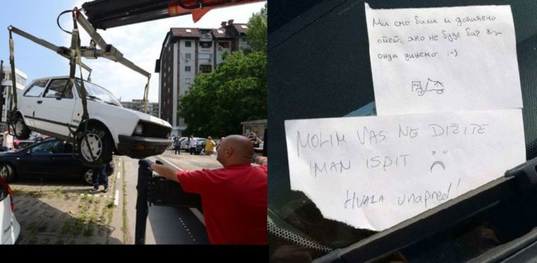 “Molim vas, ne dižite”: Odgovor radnika parking servisa oduševio internet