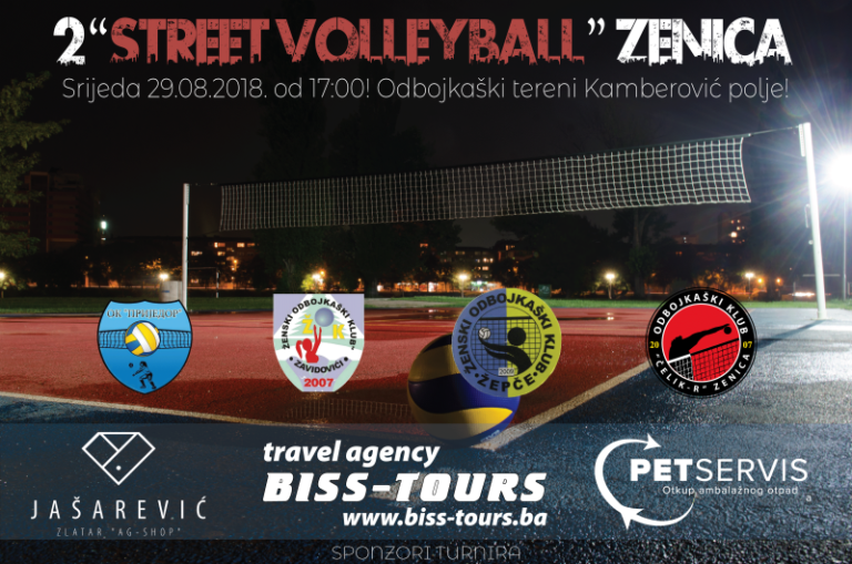 Odbojkaški klub “Čelik-R” Zenica organizira 2. “Street Volleyball” turnir