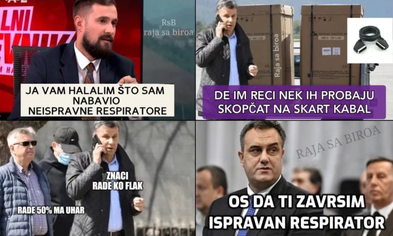 Društvene mreže preplavljene šalama na račun neispravnih respiratora: “Samo resetovat u setingsu”