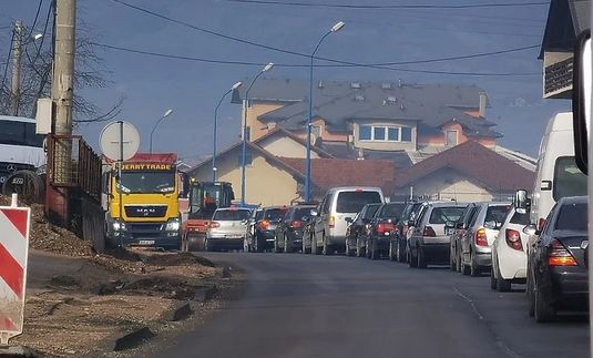 Kilometarske kolone kod Viteza zbog sanacije magistralne ceste Kaonik – Nević Polje