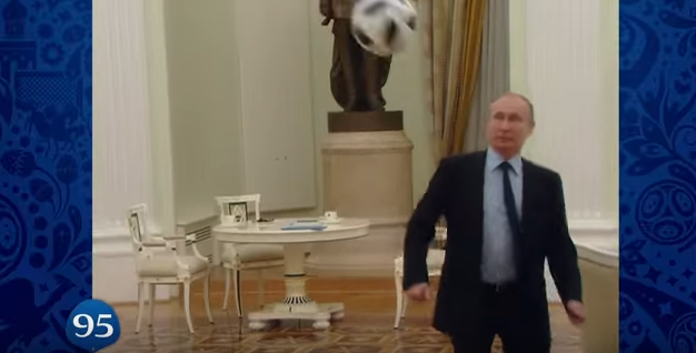 Putin pokazao nogometne vještine u promotivnom videu za SP u Rusiji