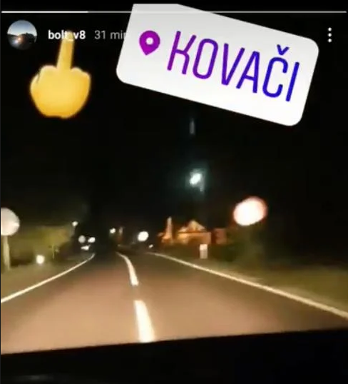 SLUČAJ U BIH: Kroz naselje gdje je ograničenje 60, vozio preko 200 km/h (VIDEO)