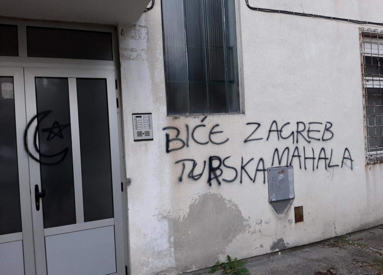 U Vitezu osvanuo grafit: “Biće Zagreb turska mahala”