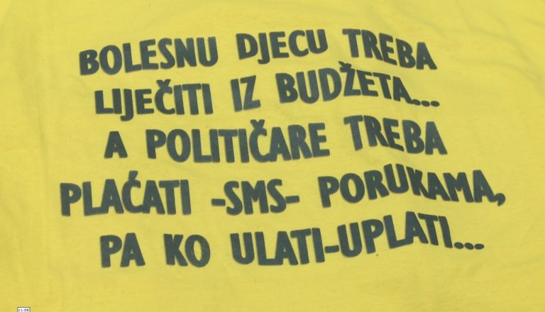 Pokrenuta peticija: Djecu liječiti iz proračuna, političare plaćati SMS-om