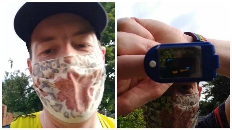 Doktor trčao 35 km s maskom na licu kako bi raskrinkao teoriju zavjere (VIDEO)