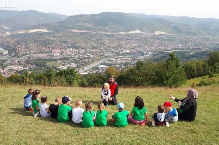 Mališani zeničkog obdaništa su najmlađi bh. planinari, a vole i astronomiju