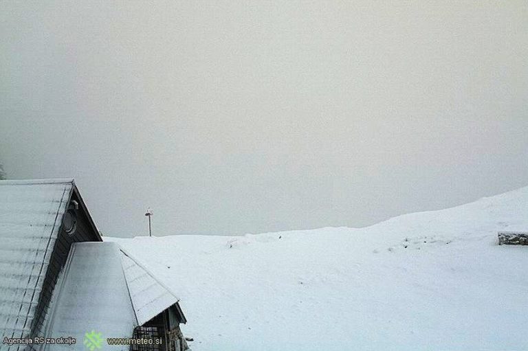 Slovenske planine zabijelio snijeg, stižu još hladniji dani