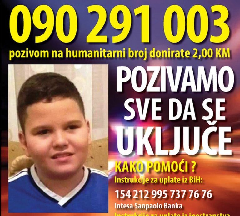 Pomozimo trinaestogodišnjem Hamzi iz Kaknja koji boluje od cerebralne paralize da prohoda