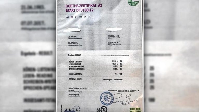 Austrija: Razotkivena grupa koja je prodavala lažne jezične certifikate i bh. državljanima