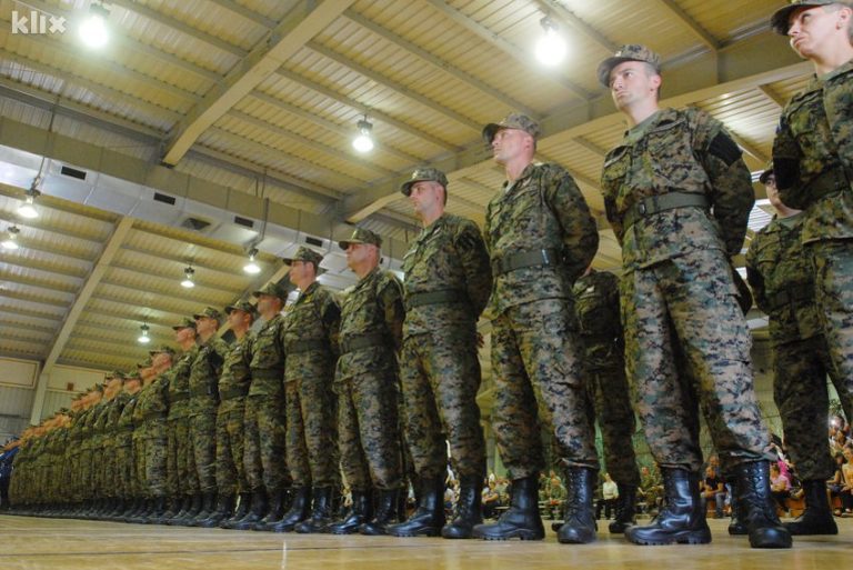 Raspisan oglas za prijem 815 kandidata u početnom činu vojnika u OS BiH